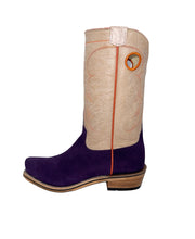 Load image into Gallery viewer, Horsepower Men&#39;s High Noon Purple Sueded Boot
