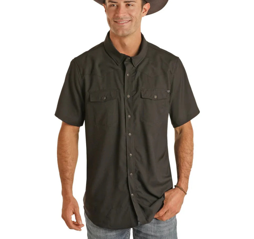 Rock & Roll TEK Western Men's Snap Shirt