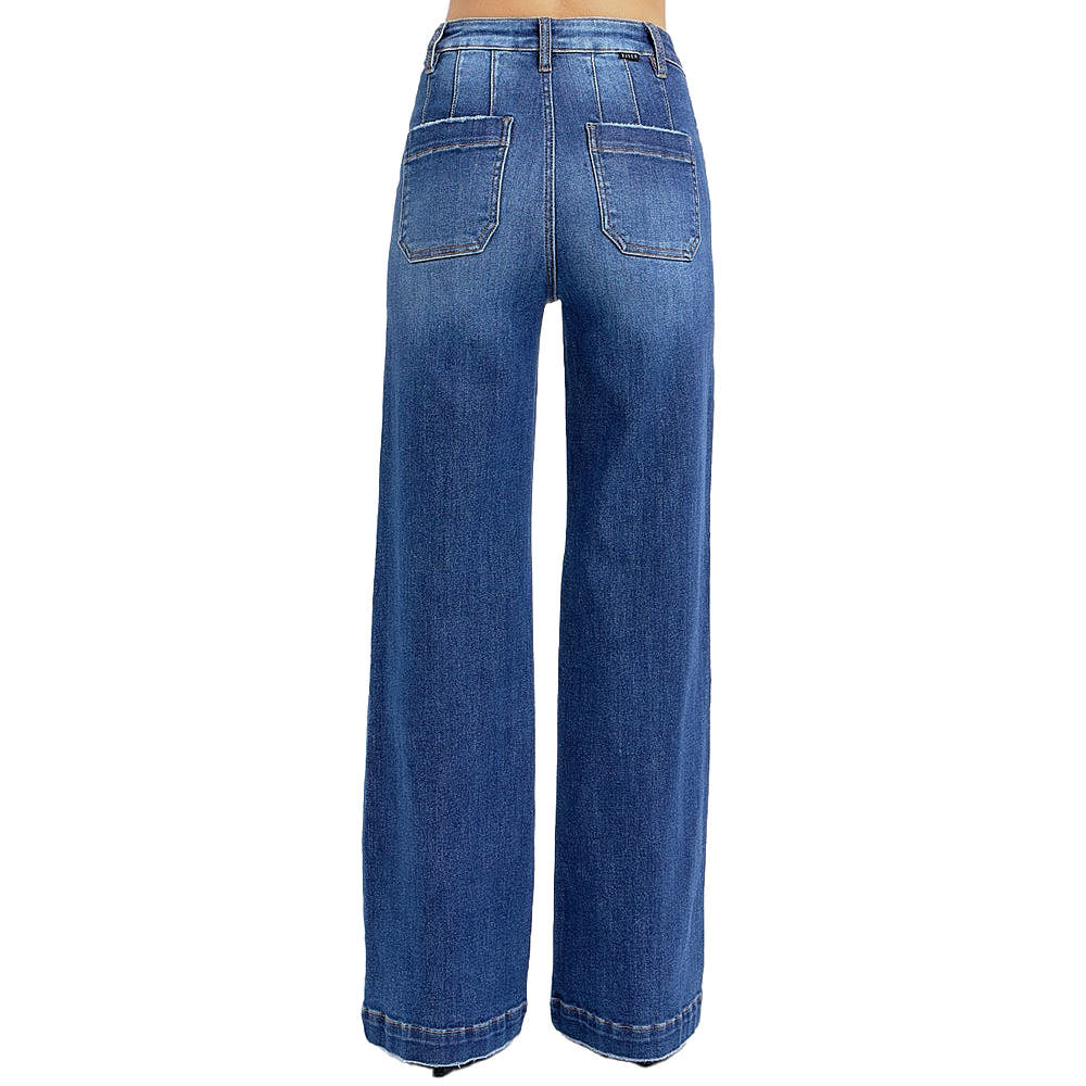 Risen High Rise Wide Leg Ladies' Jean
