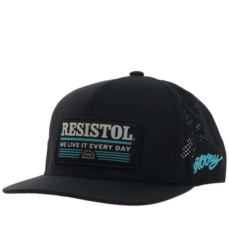 Hooey Resistol Black Patch Cap