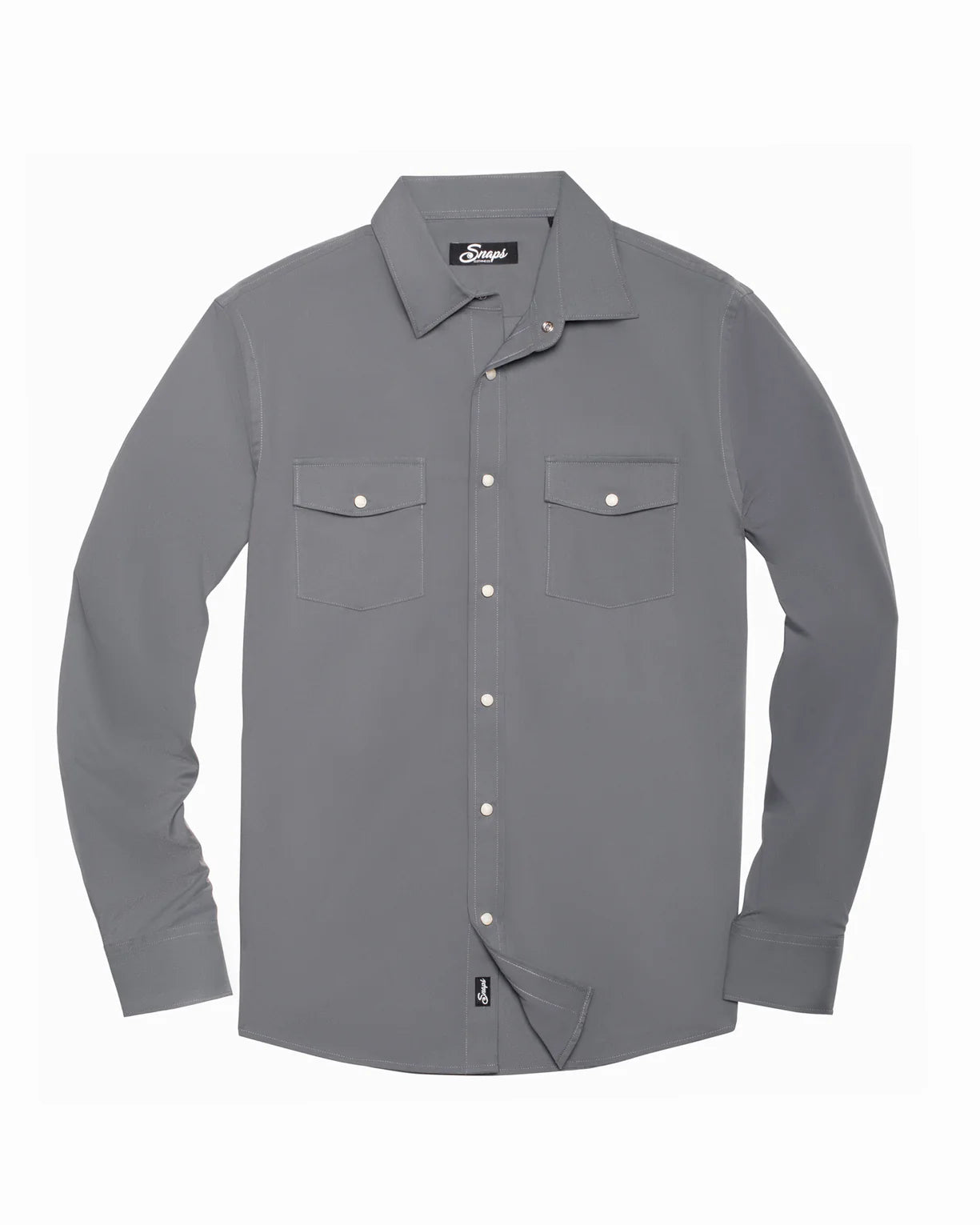"Snaps" Rambler Man's Long Sleeve Snap Shirt