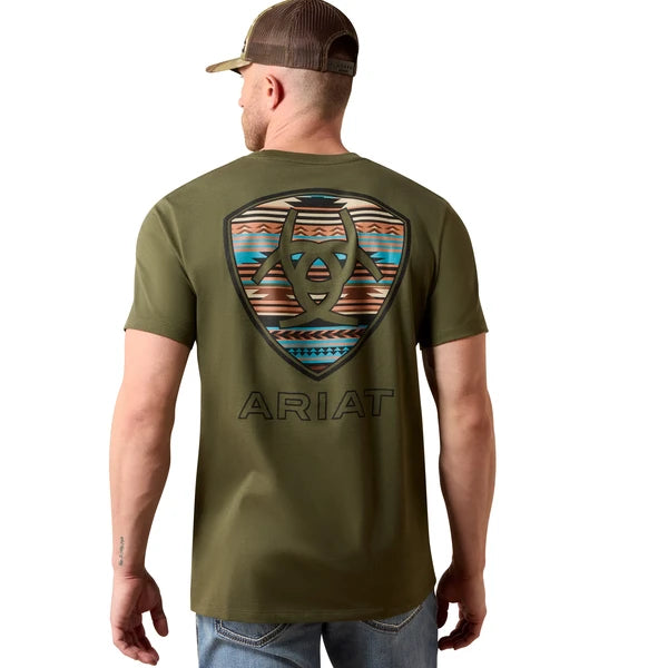 Ariat Rust Serape Men's Tee