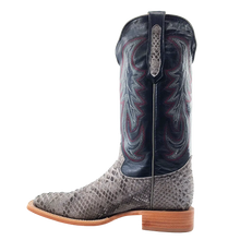 Load image into Gallery viewer, R. Watson Python Grey Sueded Back Cut Men&#39;s Boot
