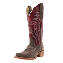 Load image into Gallery viewer, R. Watson Charcoal Roughout Ladies&#39; Boot
