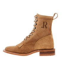 Load image into Gallery viewer, R.Watson Sand Lacer Roughout Ladies Boot
