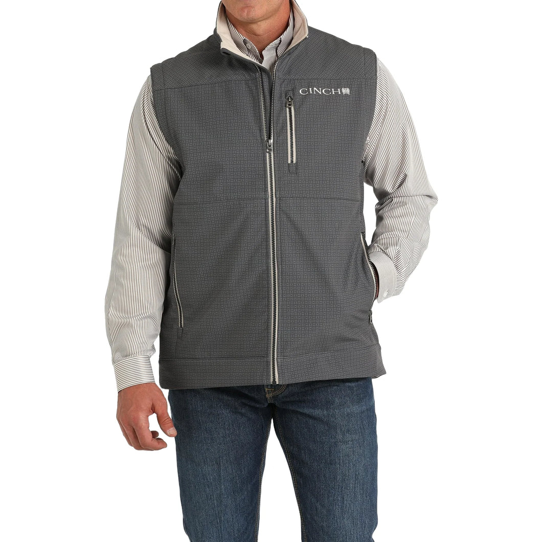 Cinch Men's Grey Conceal Carry Vest