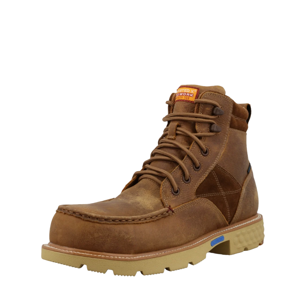Twisted X Worn Saddle 6" Men's Work Boot