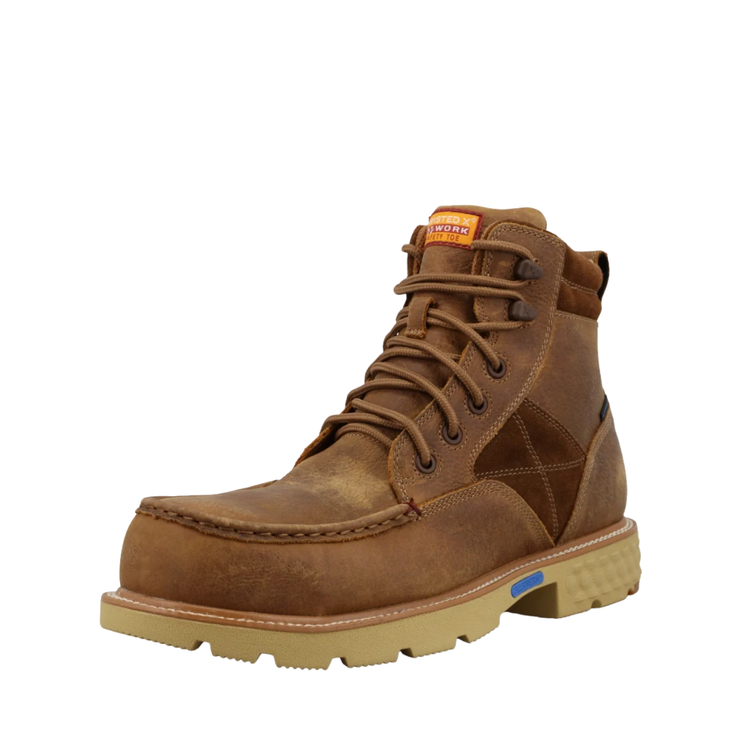 Twisted X Worn Saddle 6" Men's Work Boot