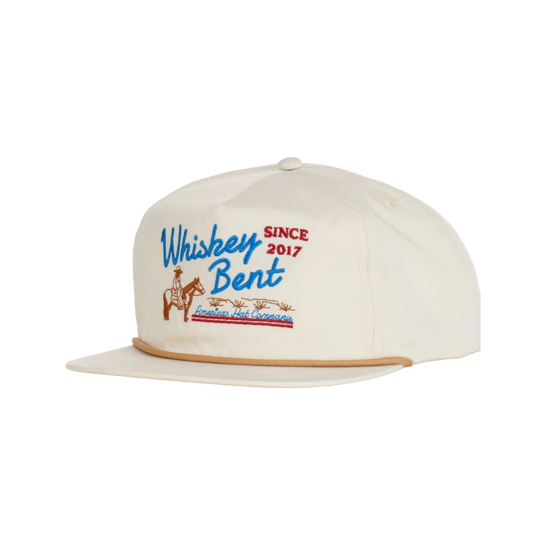 Whiskey Bent All American White Cap