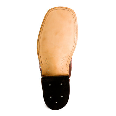 Anderson Bean Tobacco Caiman Belly Men's Boot