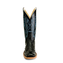 Load image into Gallery viewer, Anderson Bean Black Full Quill Ostrich Men&#39;s Boot
