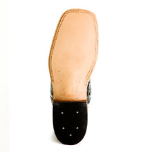 Load image into Gallery viewer, Anderson Bean Black Full Quill Ostrich Men&#39;s Boot
