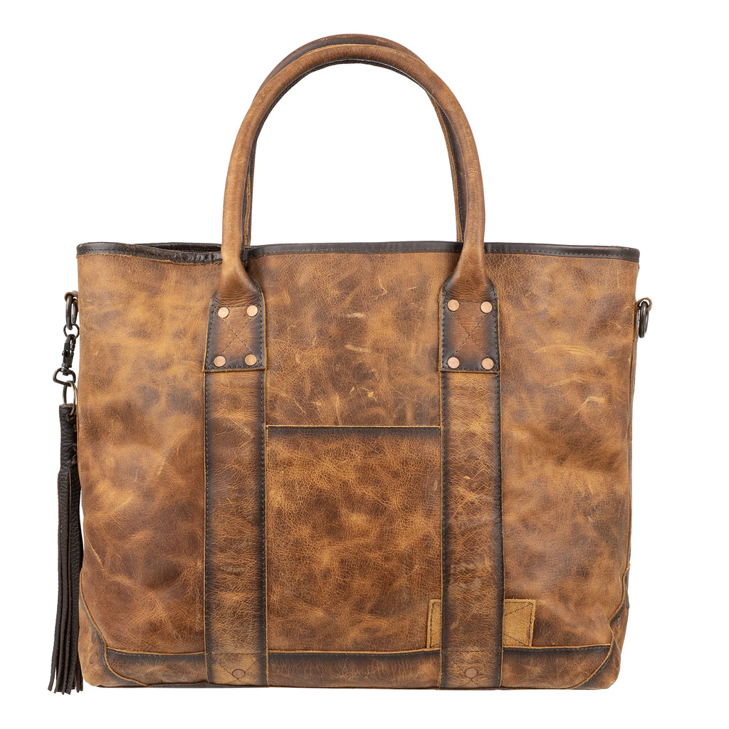 STS Guadalupe Cowhide All-In Tote