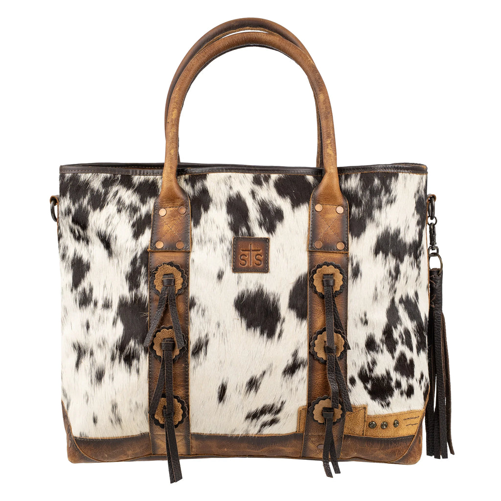 STS Guadalupe Cowhide All-In Tote