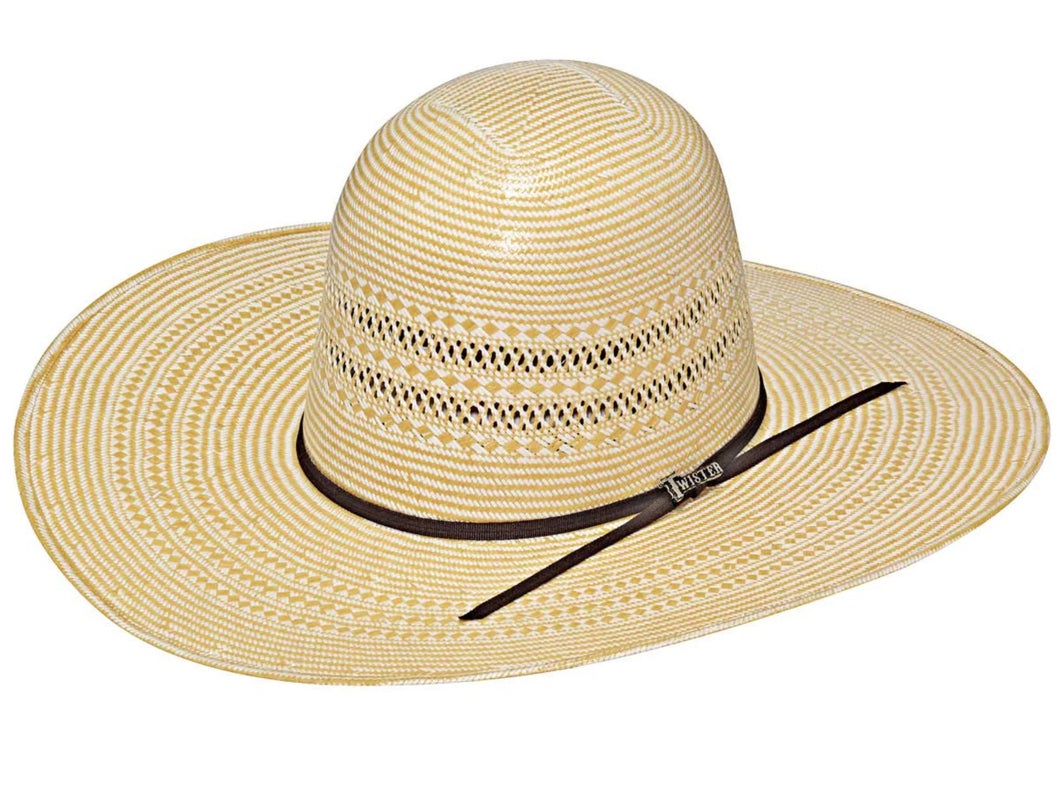 Twister 20X Open Crown Straw Hat