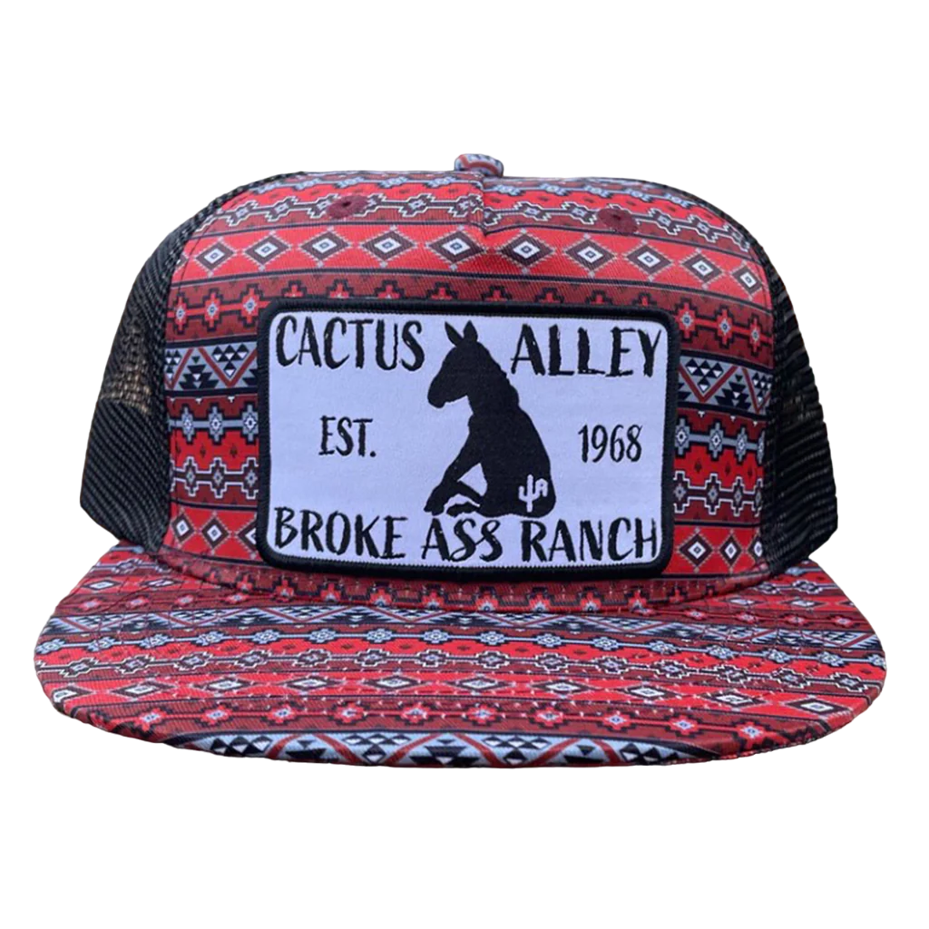 CACTUS ALLEY AZTEC DONKEY CAP