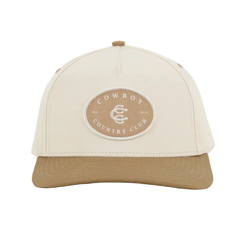Cowboy Country Club Two Tone Patch Cap