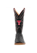 Anderson Bean Texas Tech Exclusive Black Full Quill Ostrich Boot