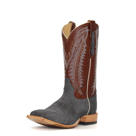 Tony Lama Exclusive Nubuck Denim Camel Men's Boot