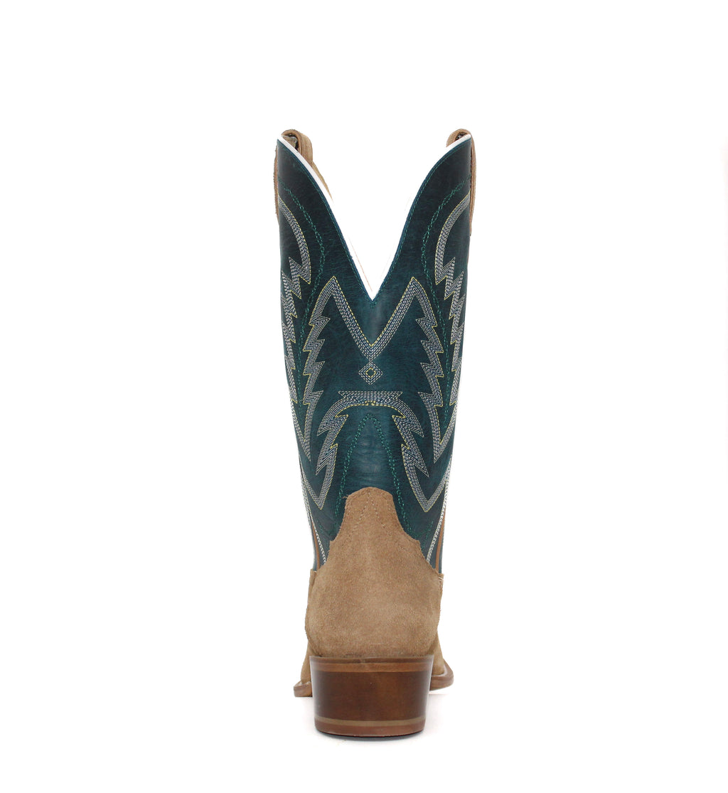 Tony Lama Taupe Suede Ranchero Men's Boot