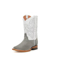 Tanner Mark Grey Suede Roughout Children's Boot