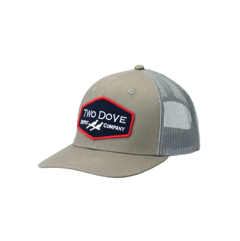Two Dove Supply Co. Grey Trucker Cap