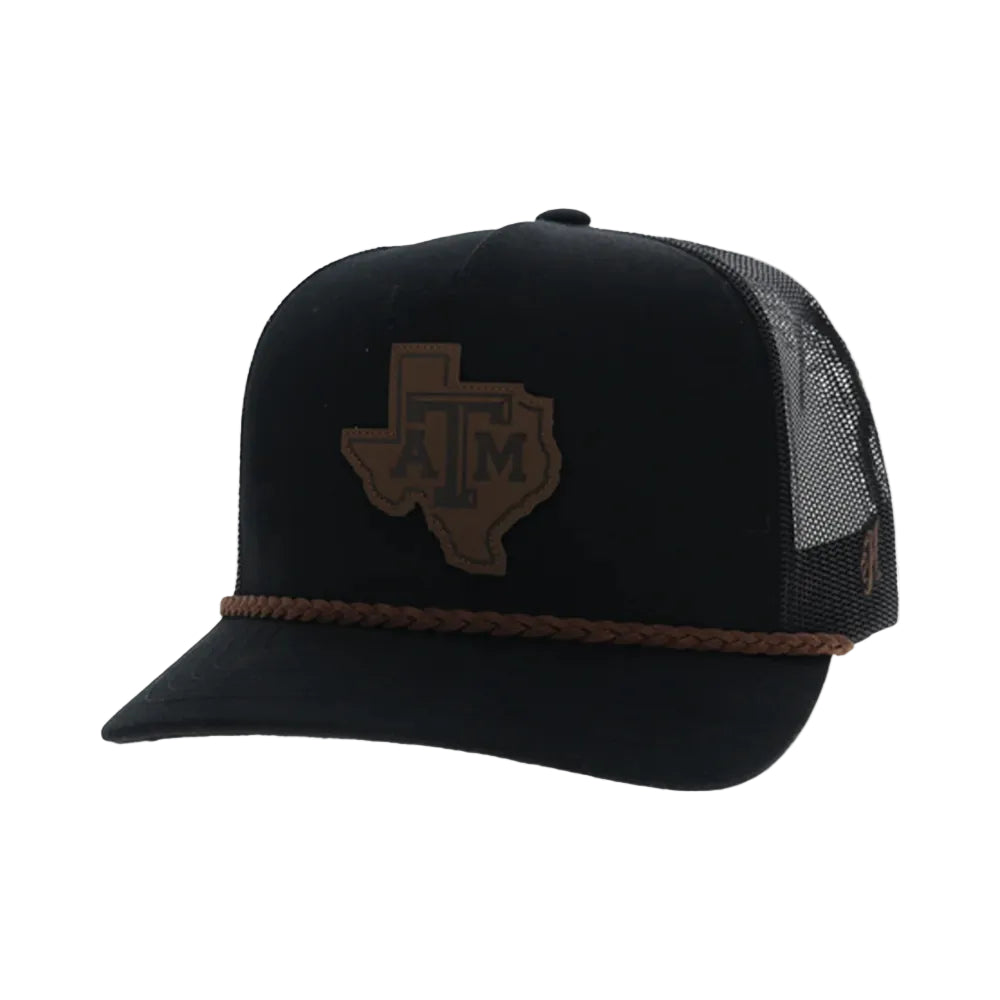 Hooey Texas A&M Leather Patch Cap