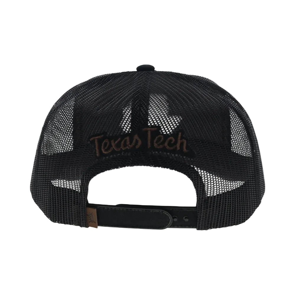 Hooey Leather Texas Tech Patch Cap