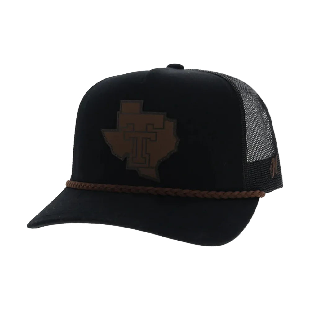 Hooey Leather Texas Tech Patch Cap
