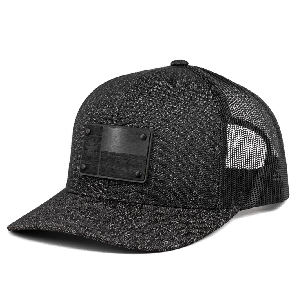 Union Standard Black Texas Flag Cap