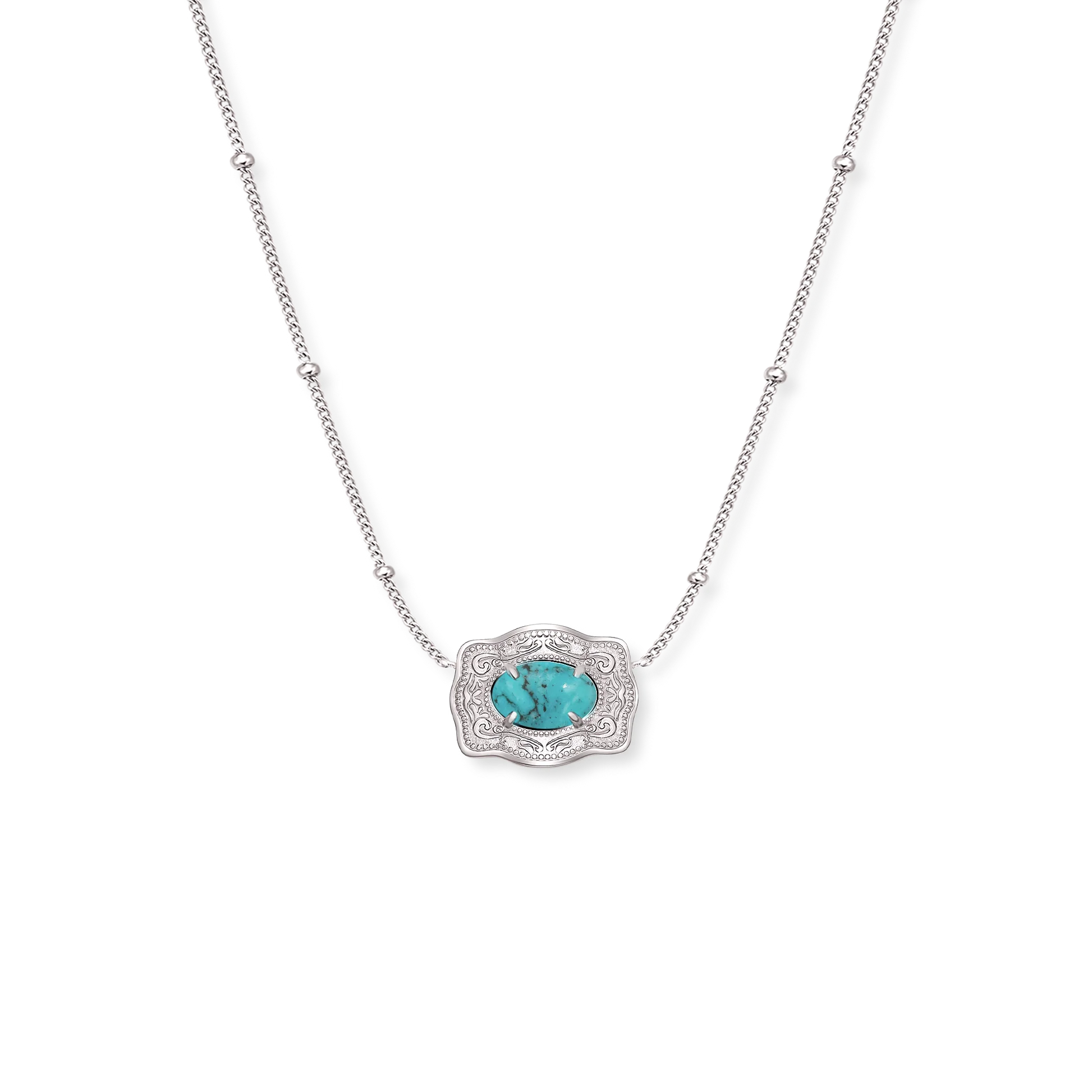 Spurwest Ultra Mini Belt Buckle Oasis Necklace