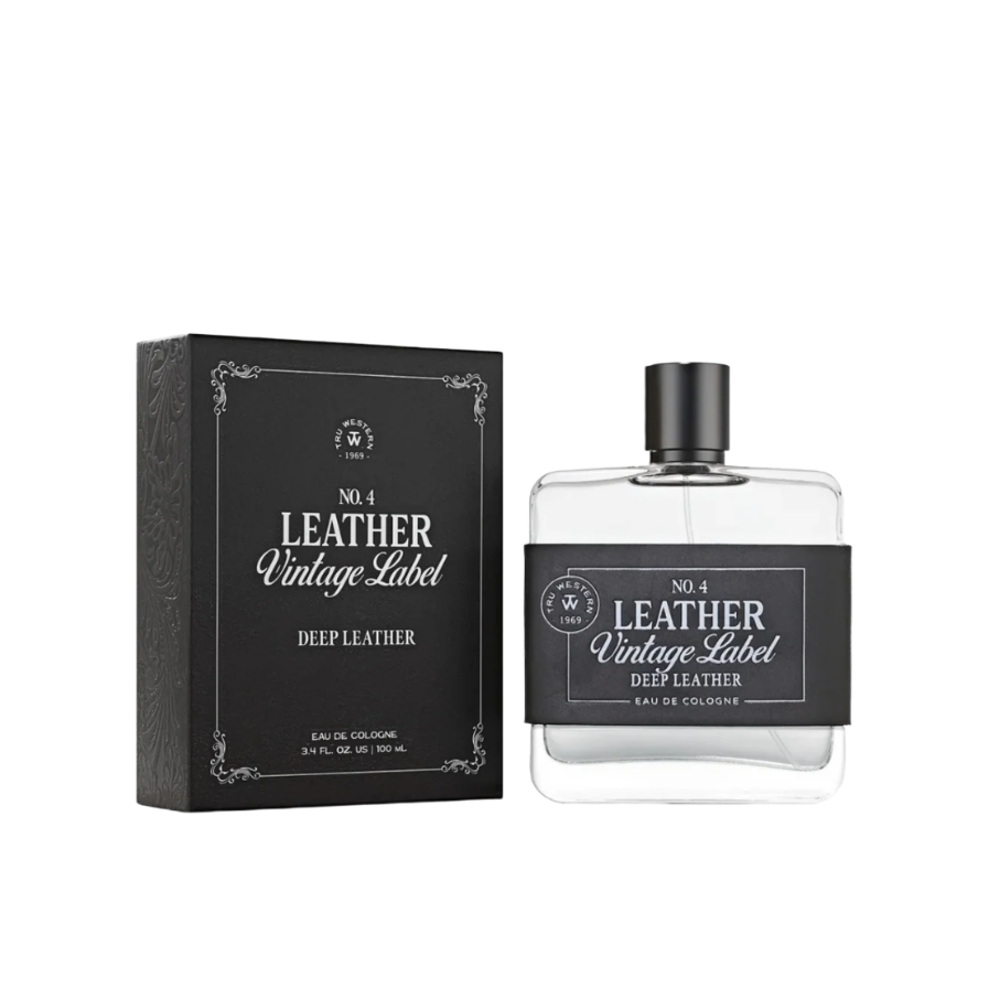 Tru Fragrance Vintage Label No. 4 Leather Cologne