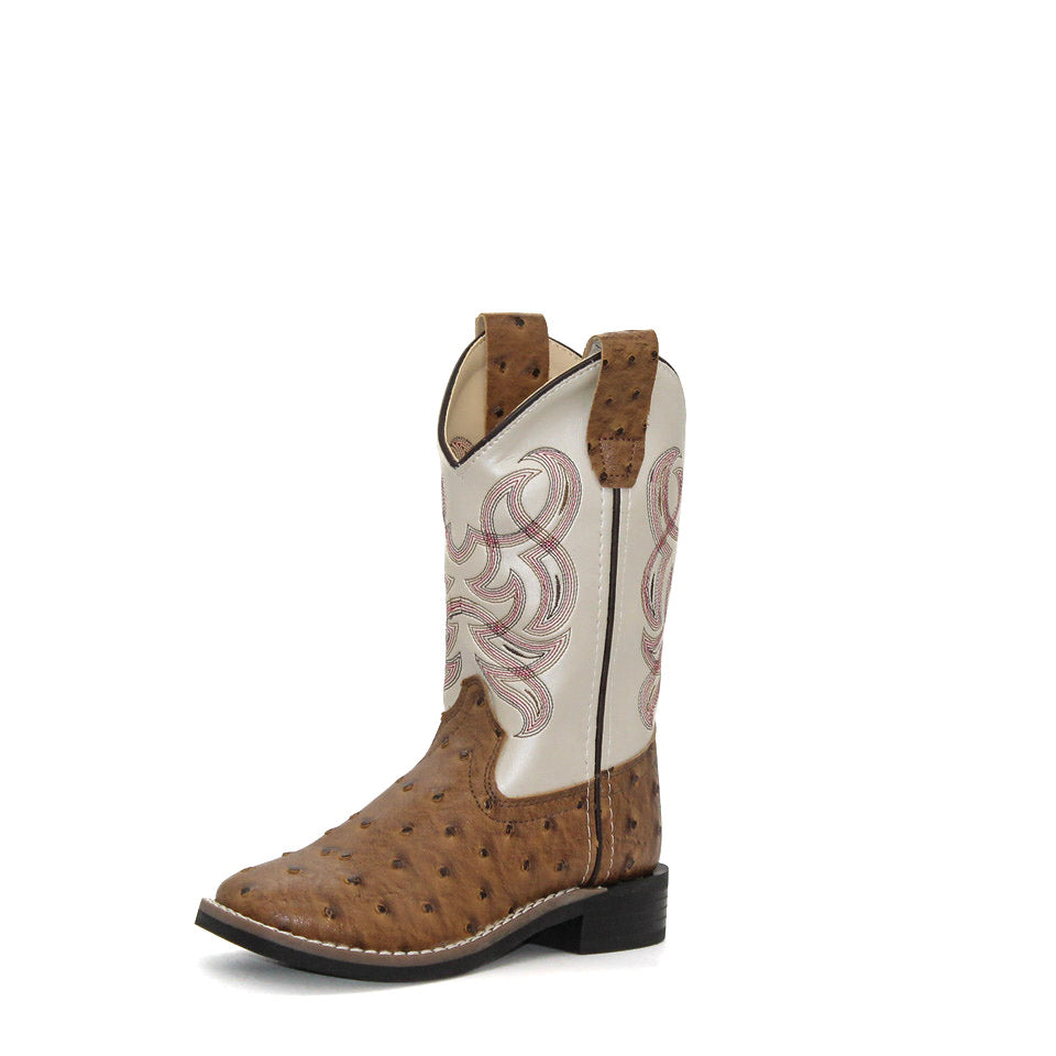 Old West Brown Jama Children's Boot.