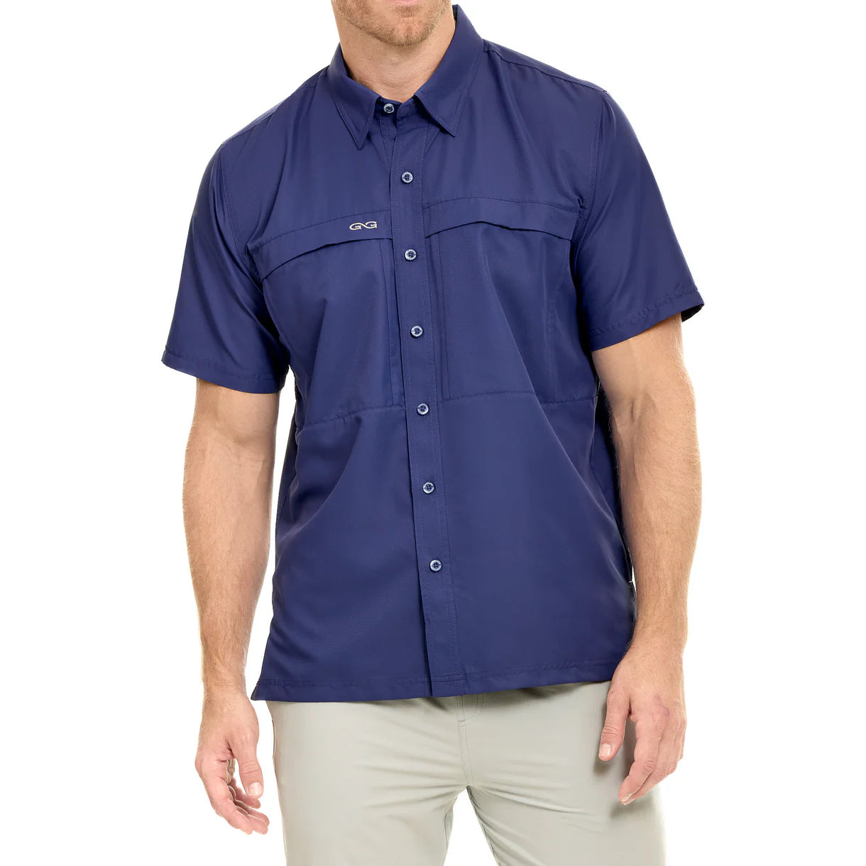 GameGuard Indigo Men's Explorer Short Sleeve Shirt