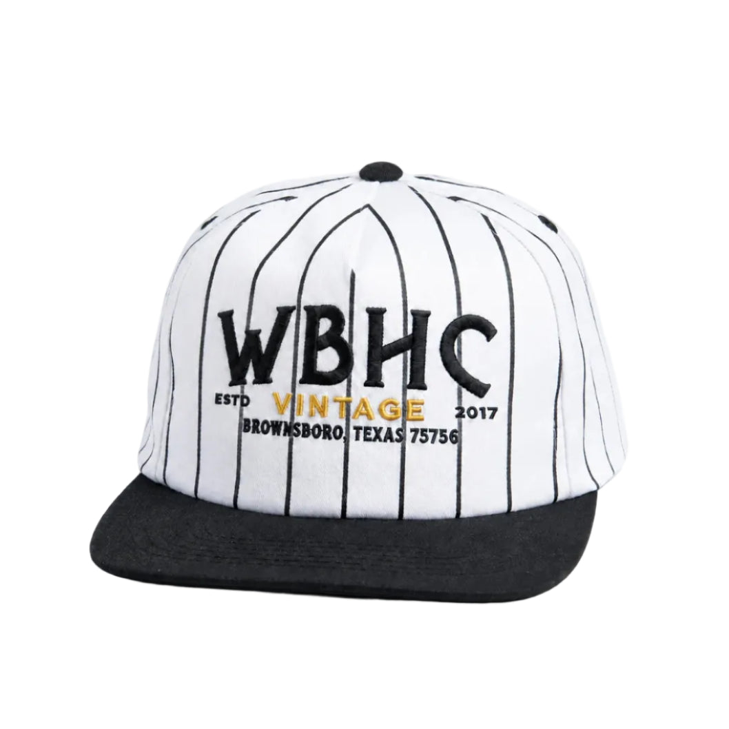 Whiskey Bent Vintage Pinstripe Cap