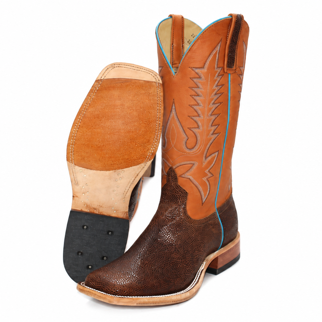 Anderson Bean Exclusive Cognac Pebble Beach Men's Boot