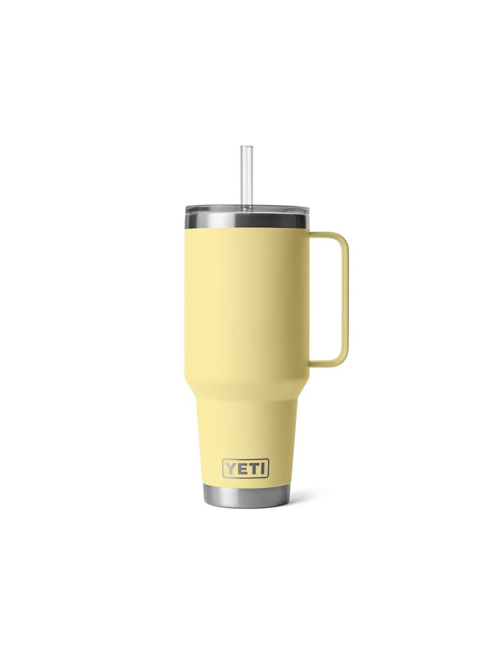 Yeti Rambler 42oz Daybreak Yellow Straw Mug
