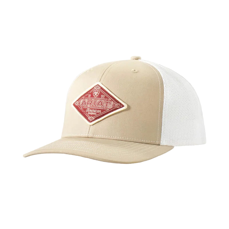 Ariat Diamond Wine Patch Cap