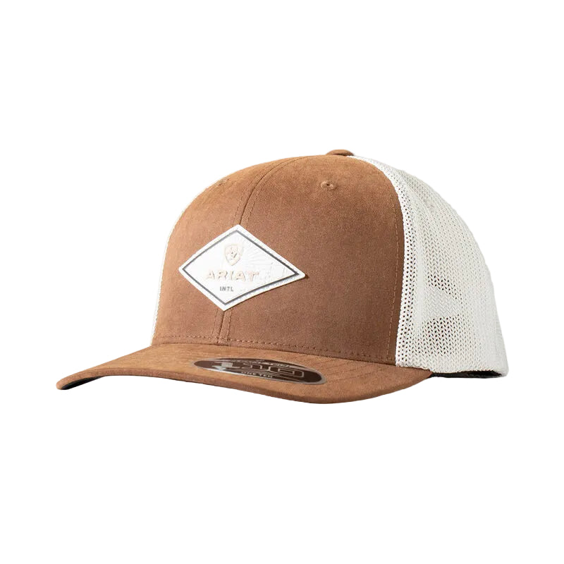 Ariat Leather Diamond Patch Cap