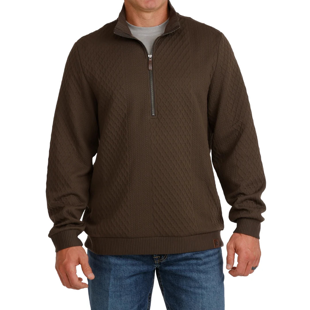 Cinch Cable Knit Men's 1/2 Zip Pullover