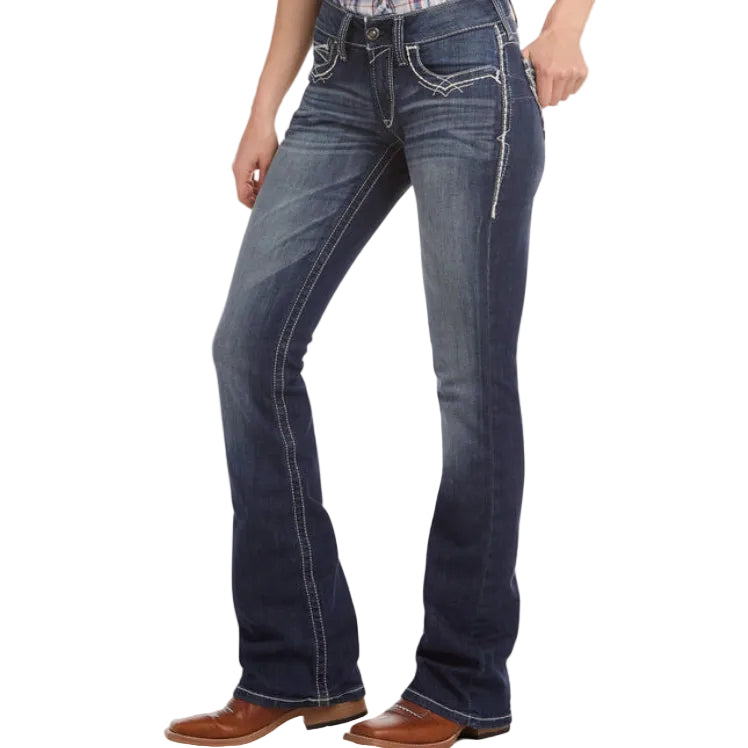 Ariat Mid Rise Entwined Boot Cut Ladies' Jean