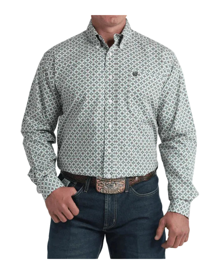 Cinch Classic Fit Long Sleeve Men's Button Down Shirt