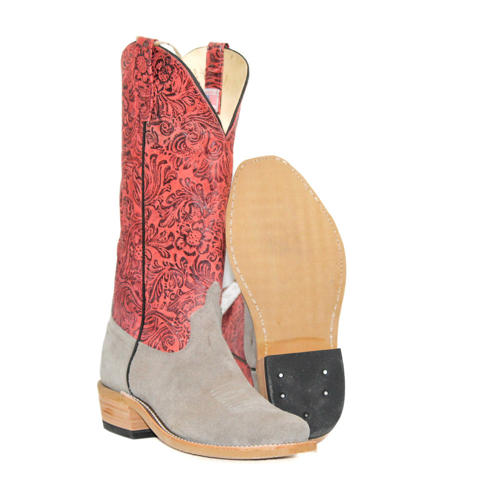 Anderson Bean Exclusive Smoked Bacon Bryony Tooling Boots