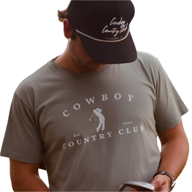 Cowboy Country Club Golfer Logo T-Shirt