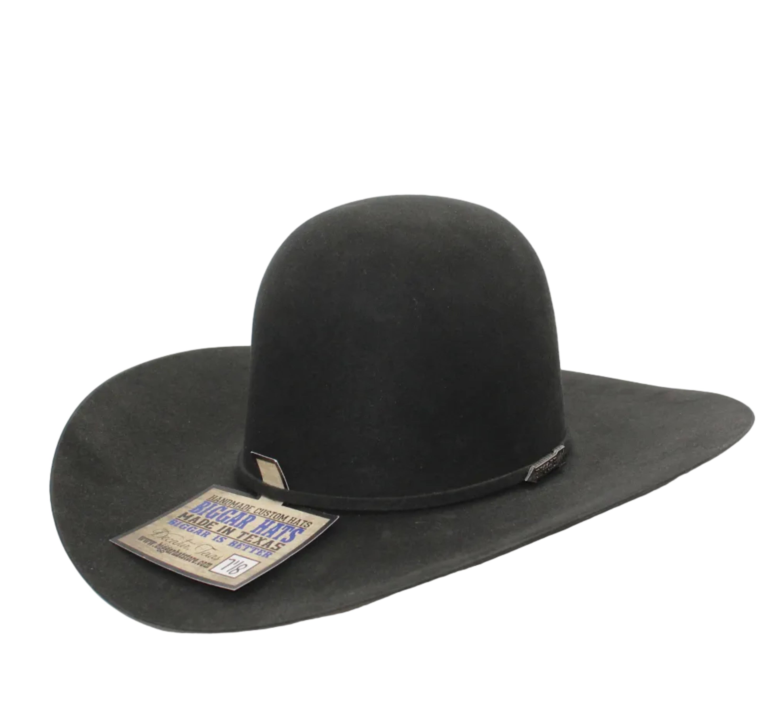 Biggar 10x Waggoner Gunmetal Felt Hat