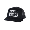 Whiskey Bent Hat Co Black Top Cap