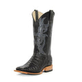 Horsepower Top Hand Men's Black Caiman Boots