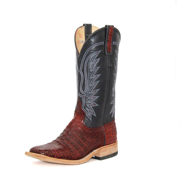 Anderson Bean Exclusive Black Cherry Caiman Men's Boot