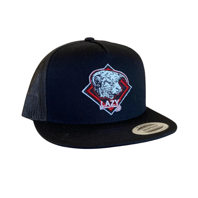 Lazy J Ranch Wear Black Diamond Hereford Cap
