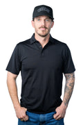 Ferrell Men's Black Polo